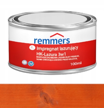 

Remmers HK-Lasur impregnat Próbka 100ml Mahoń