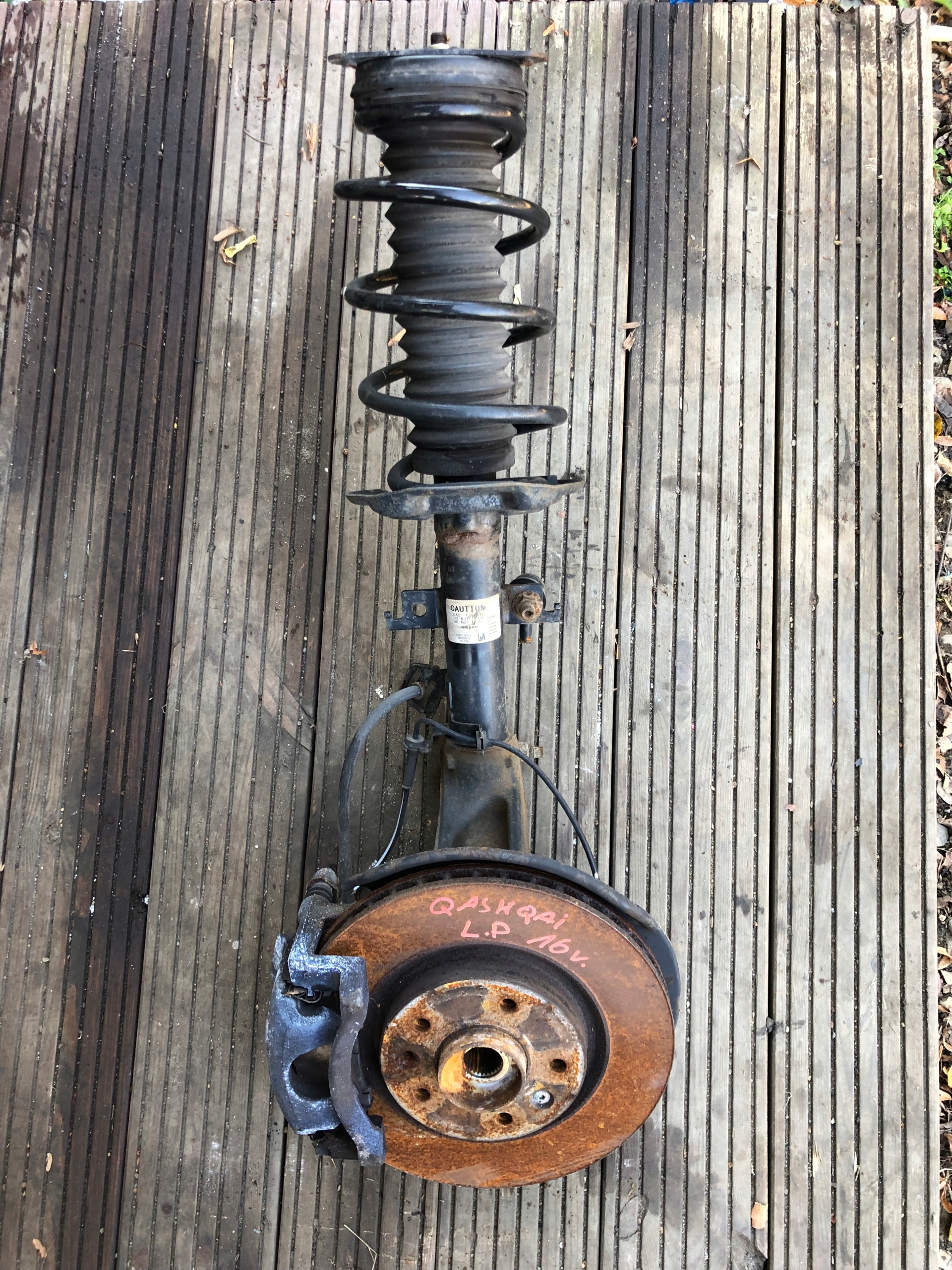 QASHQAI II 1.2 DIG-T McPherson left front swing 54303-4EA3A