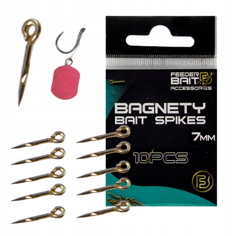 Feeder Bait Bagnet 7MM Wkrętka Bagnet Do Waftersów Do Metody Na Przypony