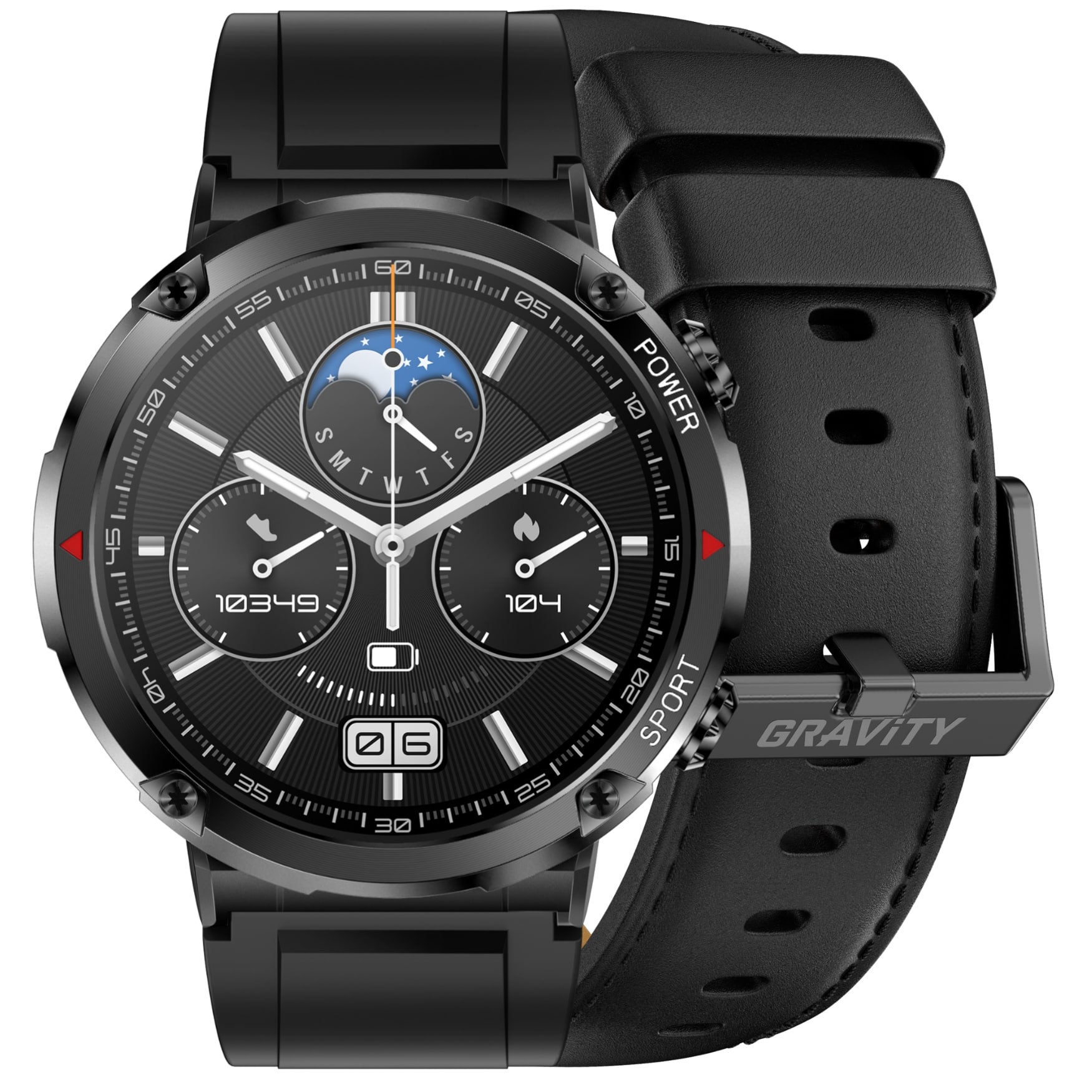 Chytré Hodinky Gravity GT21 černé