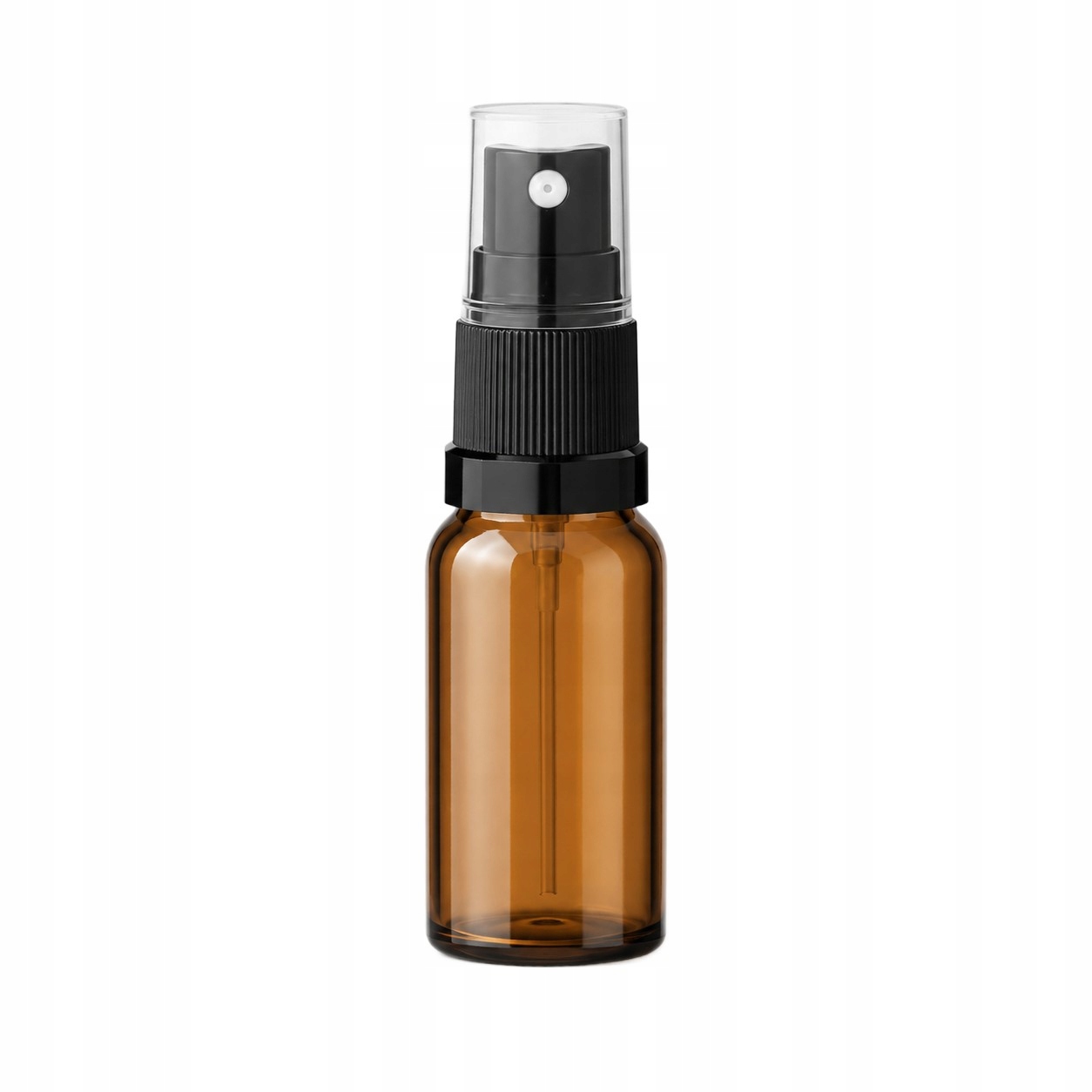 100 sztuk x 30 ml Butelka szklana ochrona Uv Atomizer 18/415 czarna