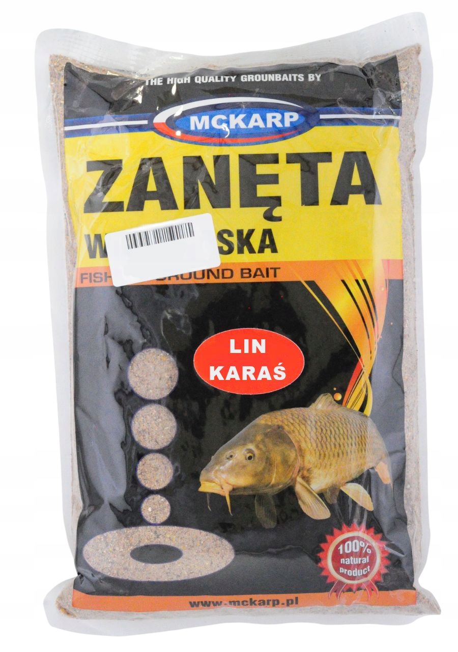 Lin Karaś Zanęta wędkarska 1kg Mckarp