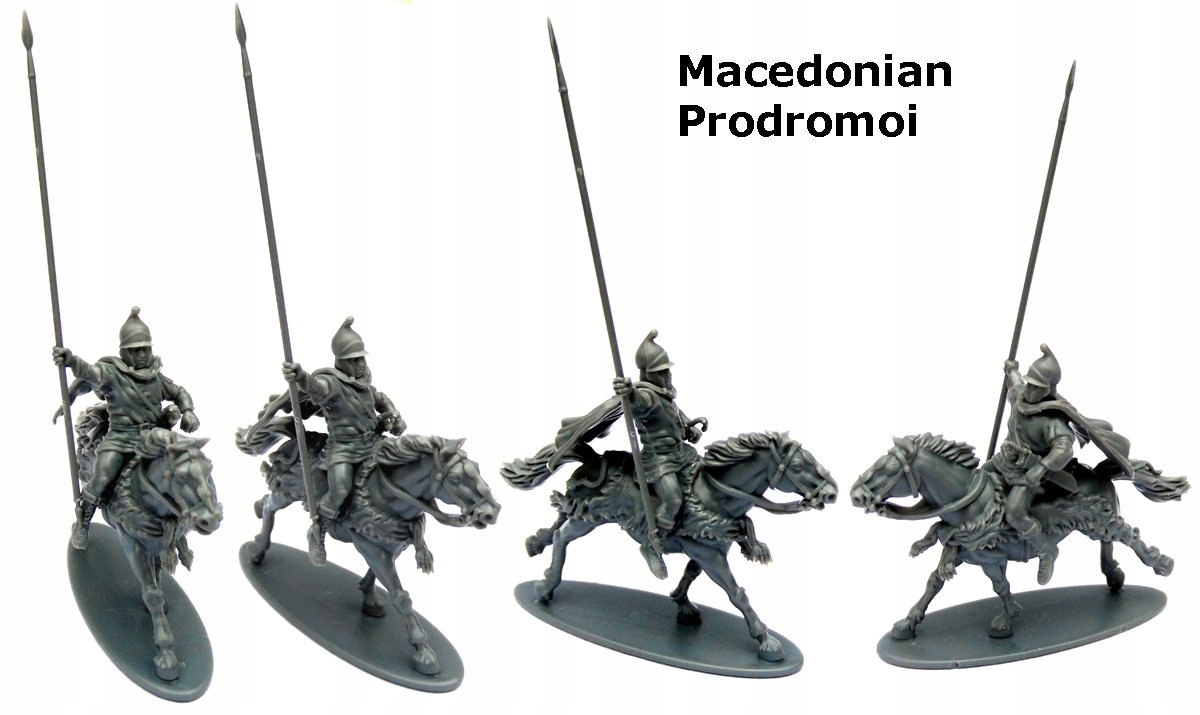 Greek Light Cavalry 4 szt. Rodzaj zestaw