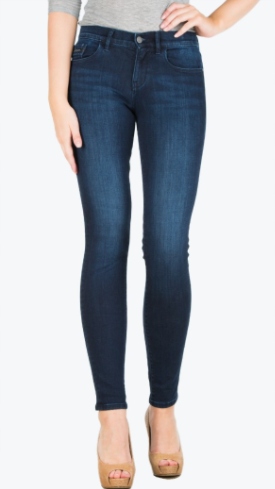 Spodnie jeansowe CALVIN KLEIN SKINNY MID 28/32