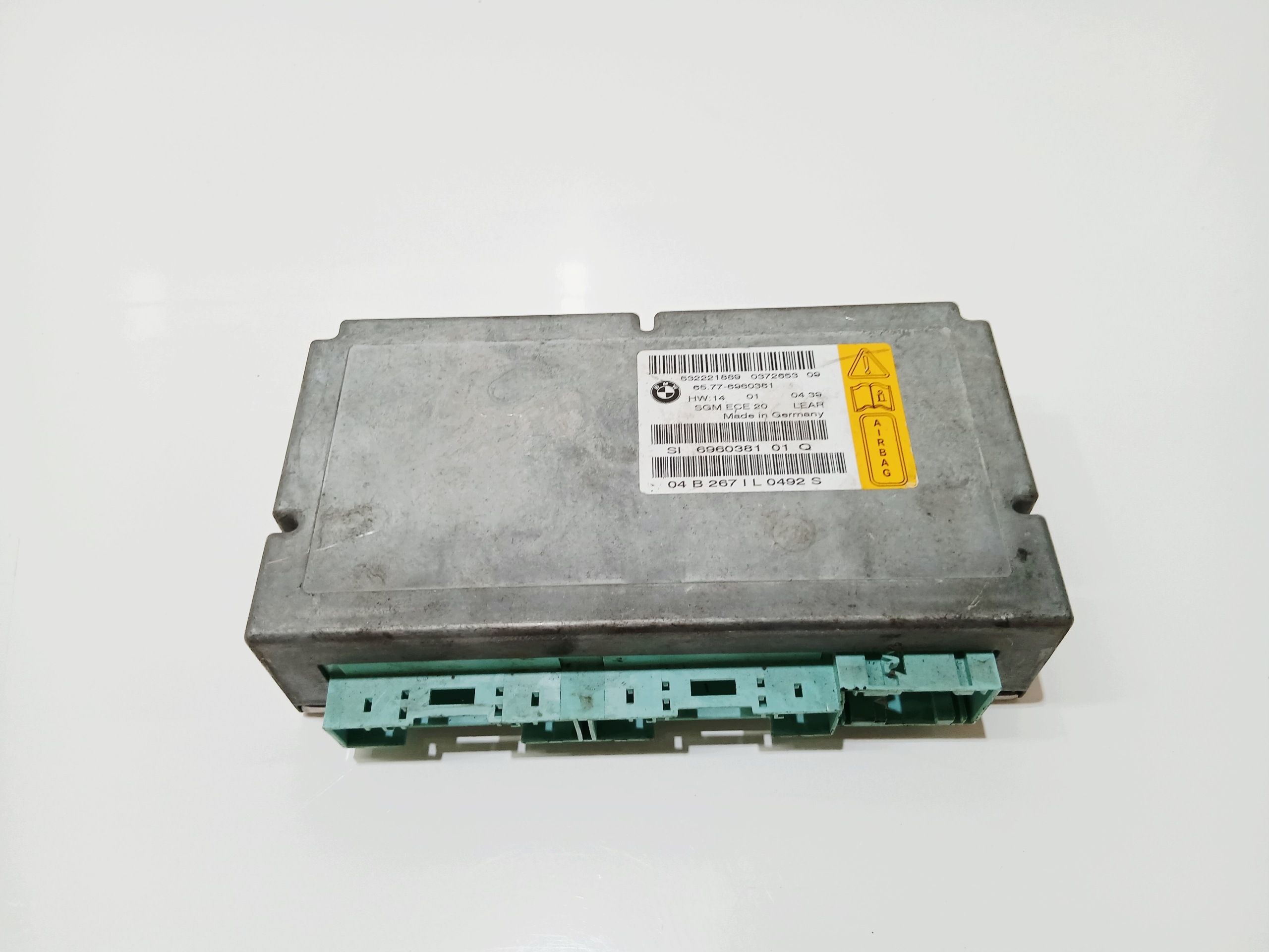 modulo airbag aria BMW 5 E60 E61 6960381