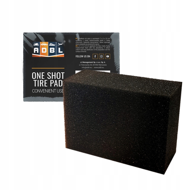 

Adbl One Shot Tire aplikator gąbkowy do opon