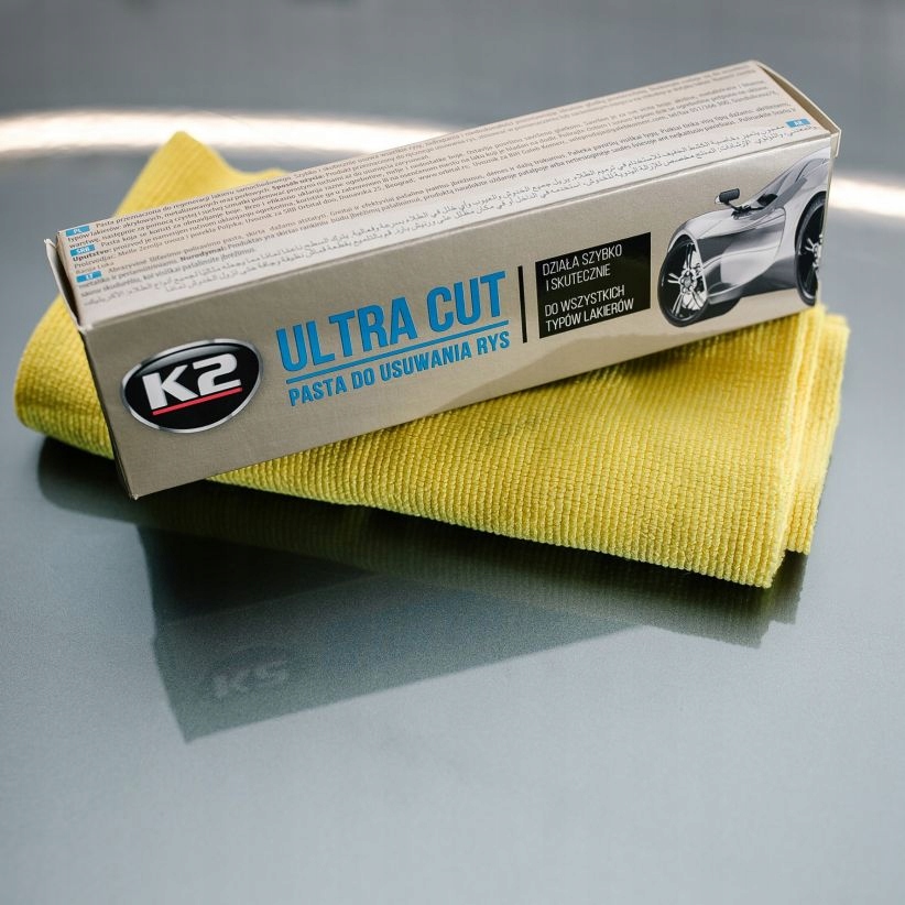 K2 _ ULTRA CUT PASTA DO USUWANIA RYS WSZELKICH TYPÓW LAKIERÓW 100G _ K002 Pojemność 100 ml
