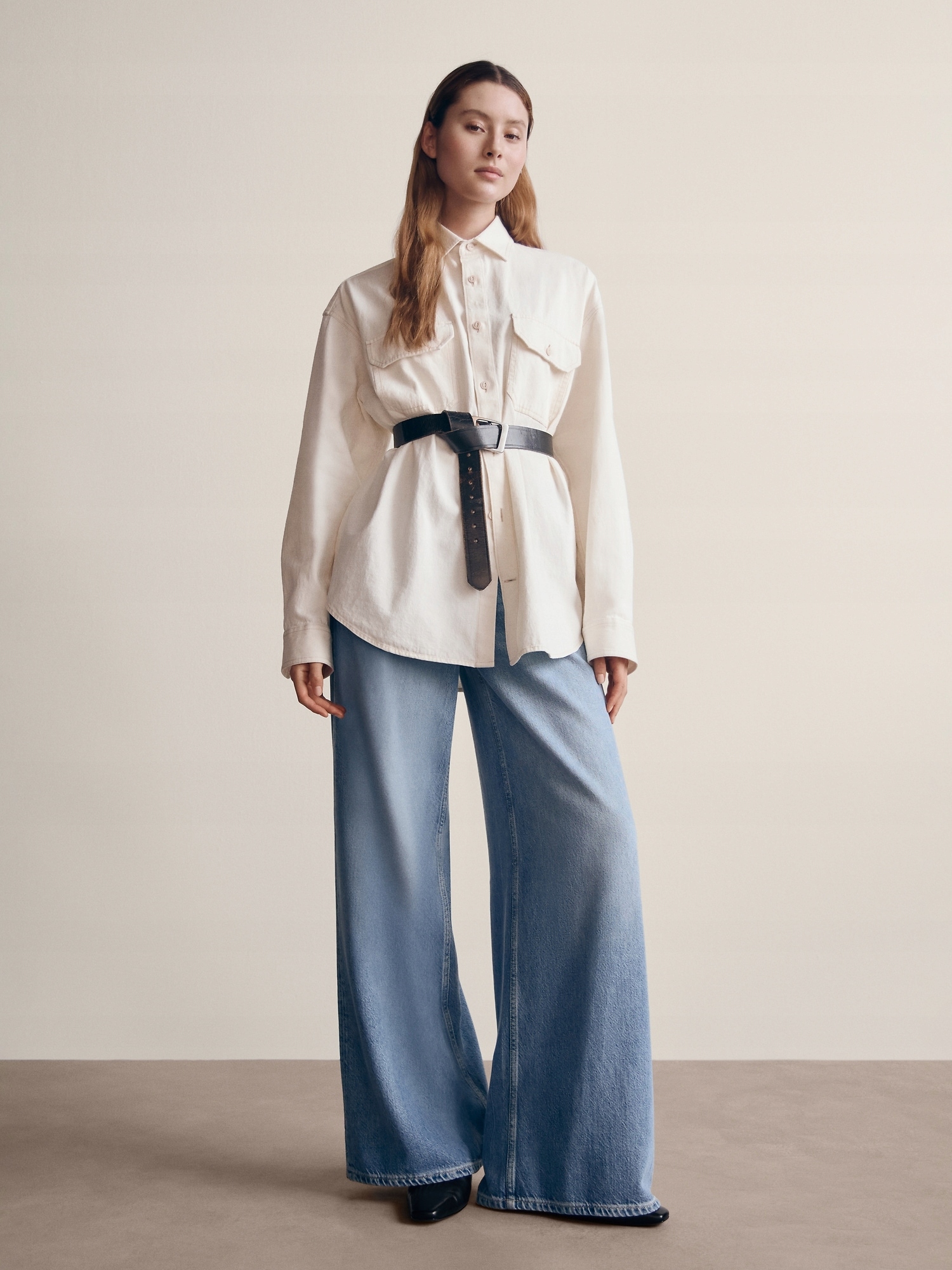 Gap Džíny Mid Rise UltraSoft Baggy