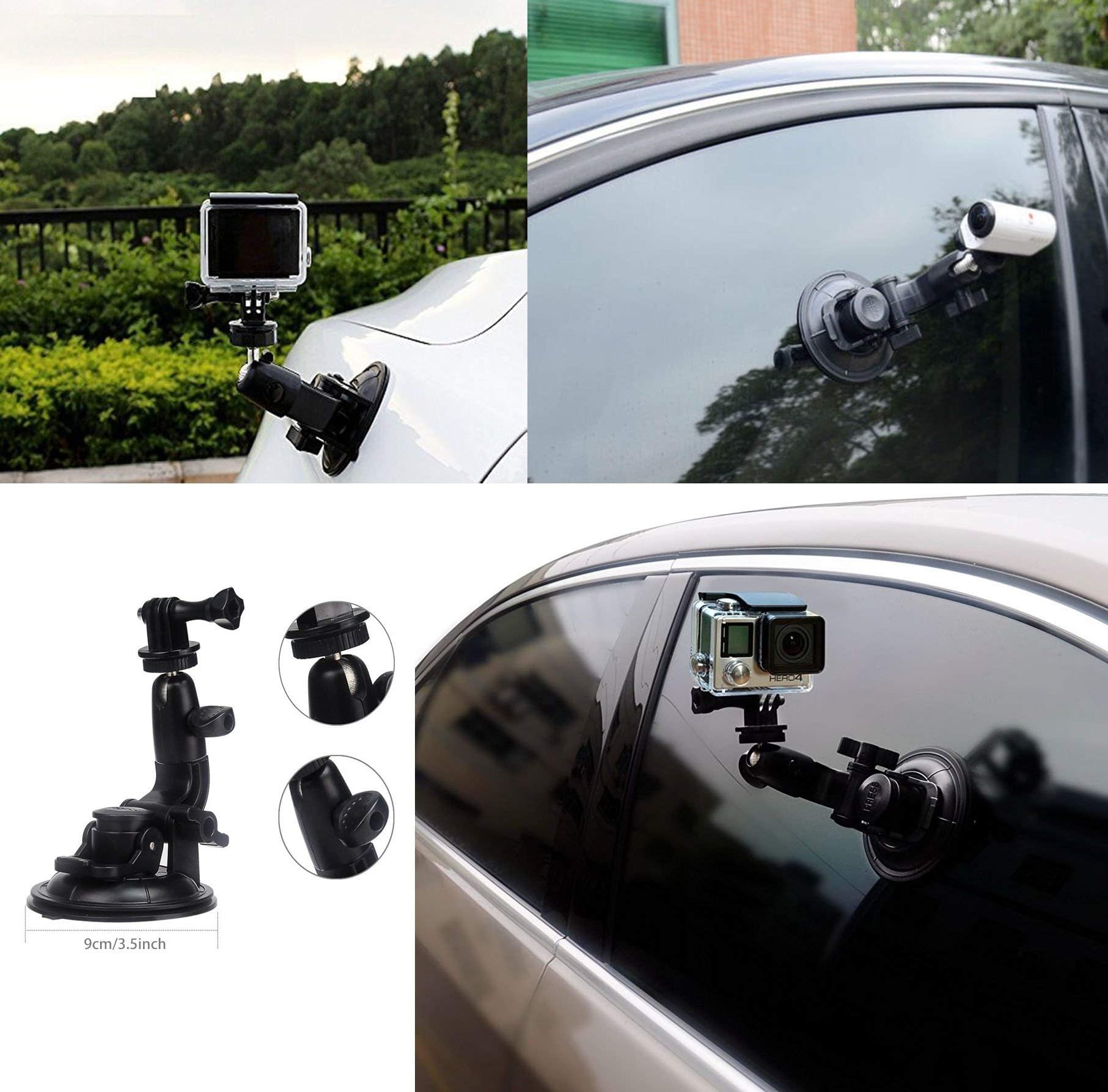 Uchwyt Samochodowy Przyssawka Do Kamer Dash Cam GPS Telefon SHIPEEKIN — miniatura 5