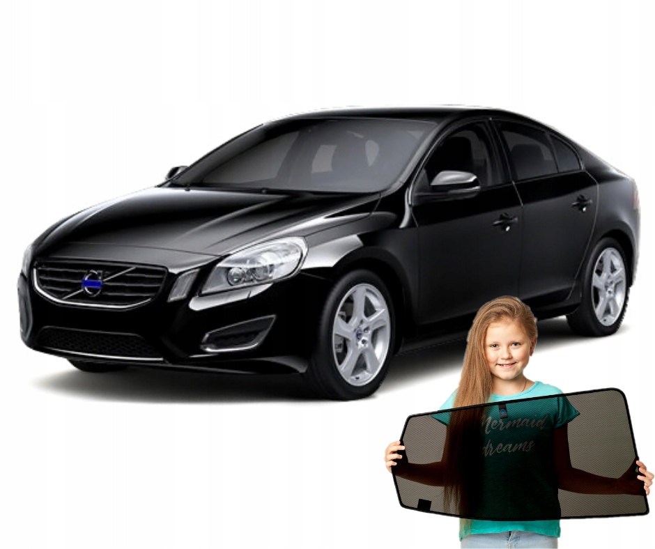 Шторы на магнитах Volvo S60 II 2 седан