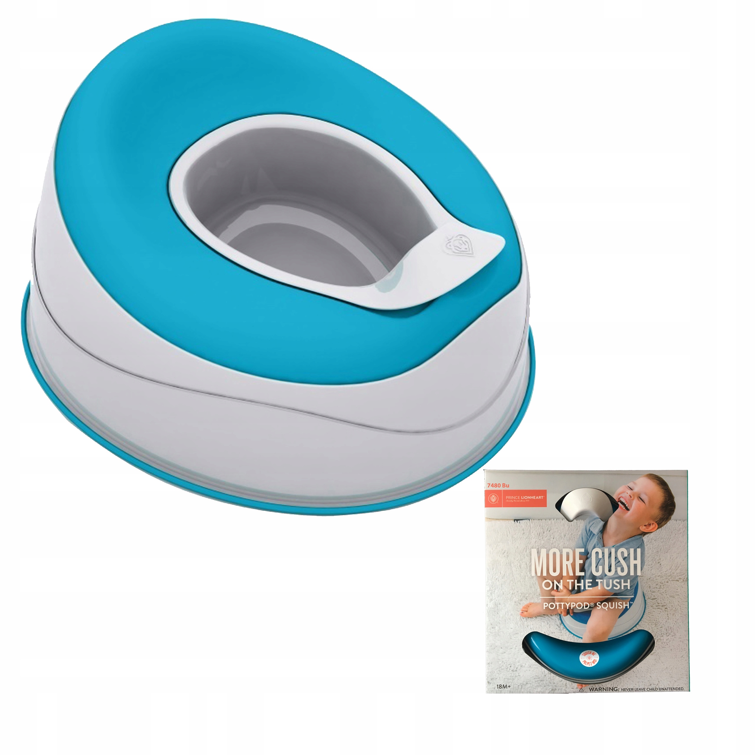 БОЛЬШОЙ, МЯГКИЙ ГОРШОК СИНИЙ - PRINCE LIONHEART