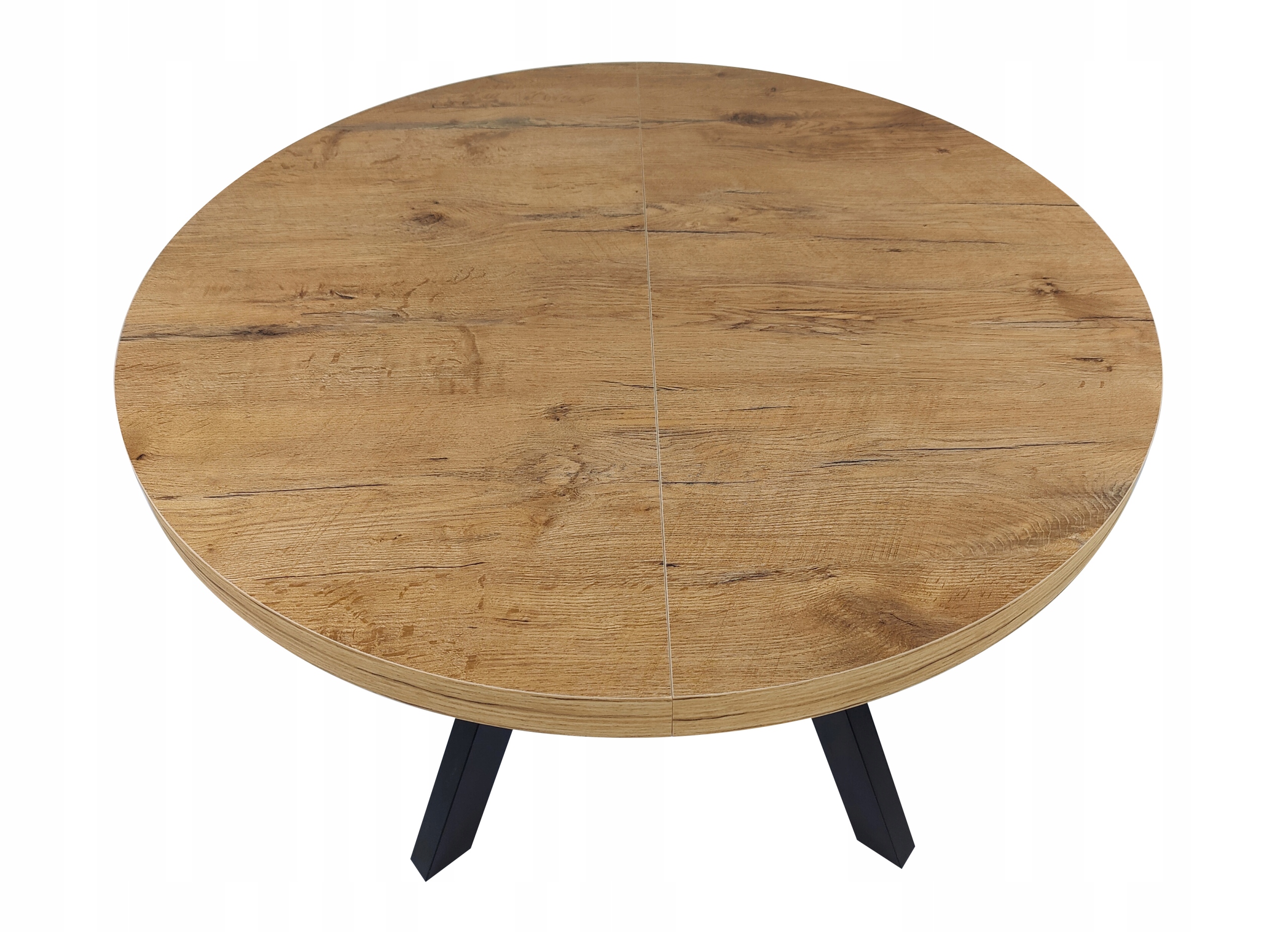 Stół okrągły Lancelot solidny nierozkładany Ø100 Kształt blatu okrągły