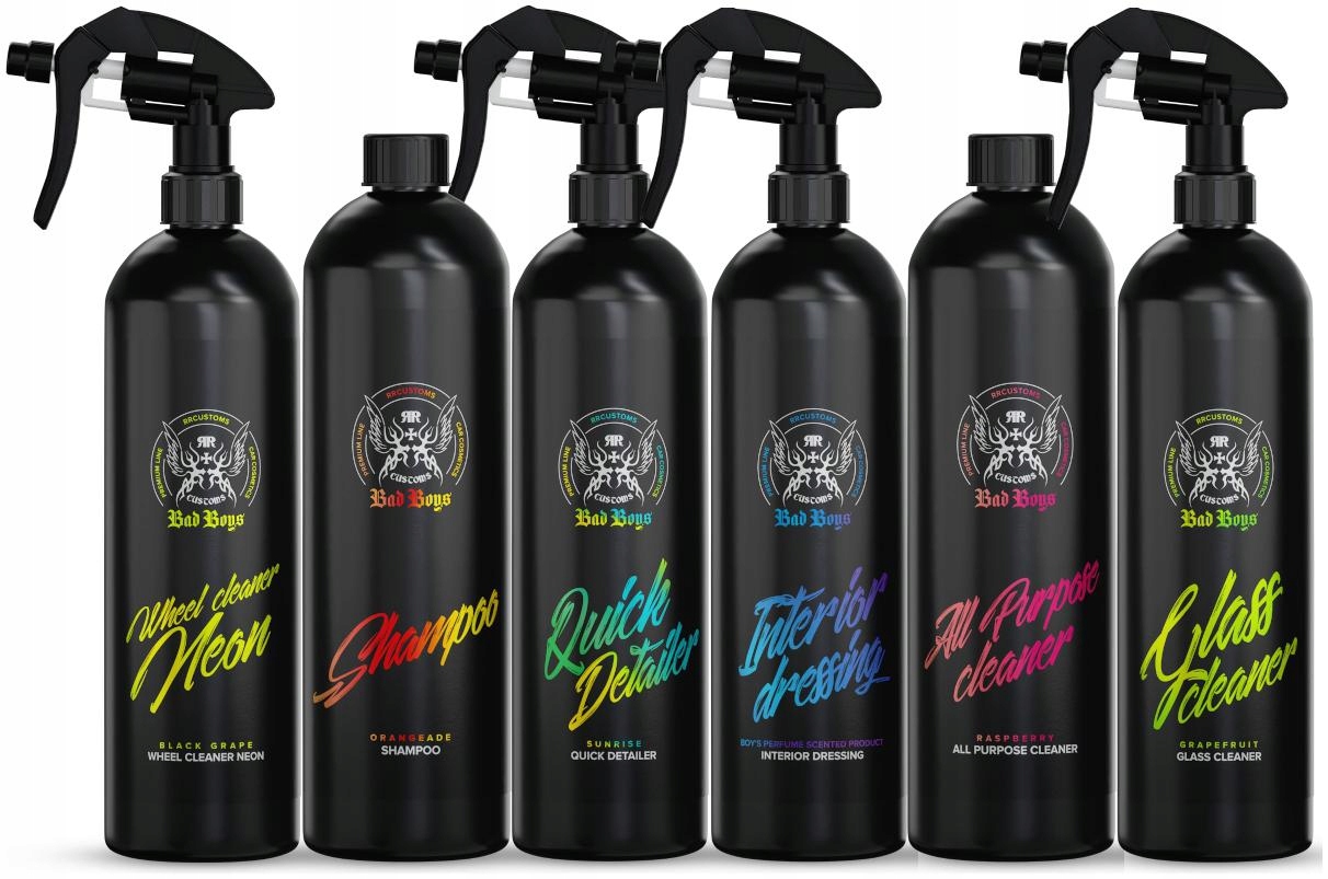 RR Customs RRC Bad Boys Mega Zestaw Kosmetyków Do Auta Detailing Prezent