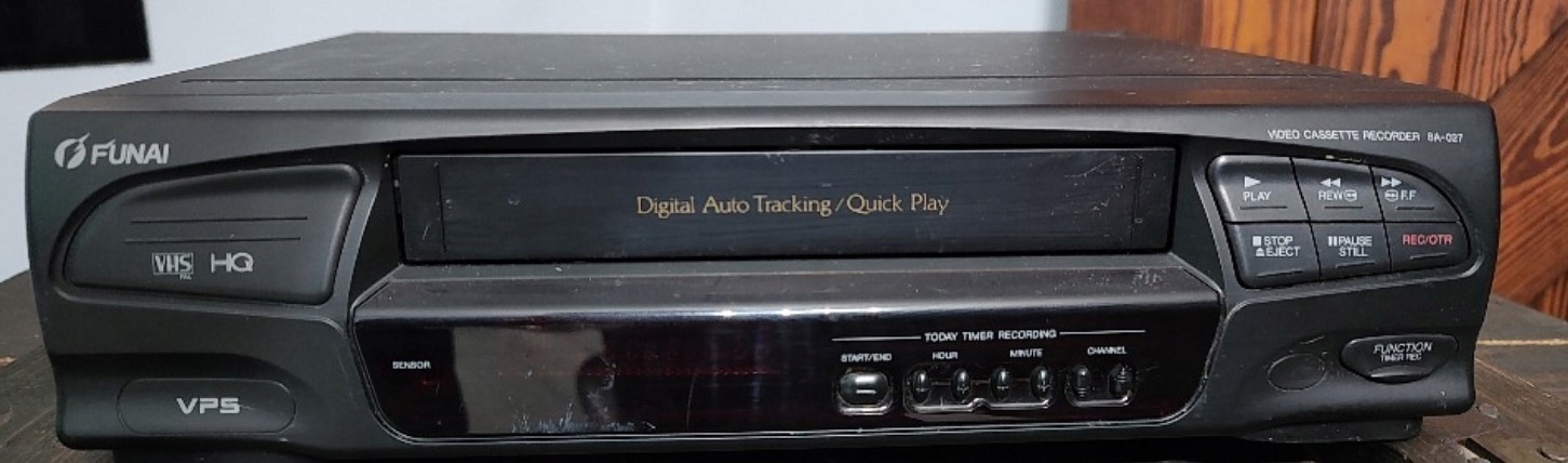 VHS Funai po serwisie z gwarancją