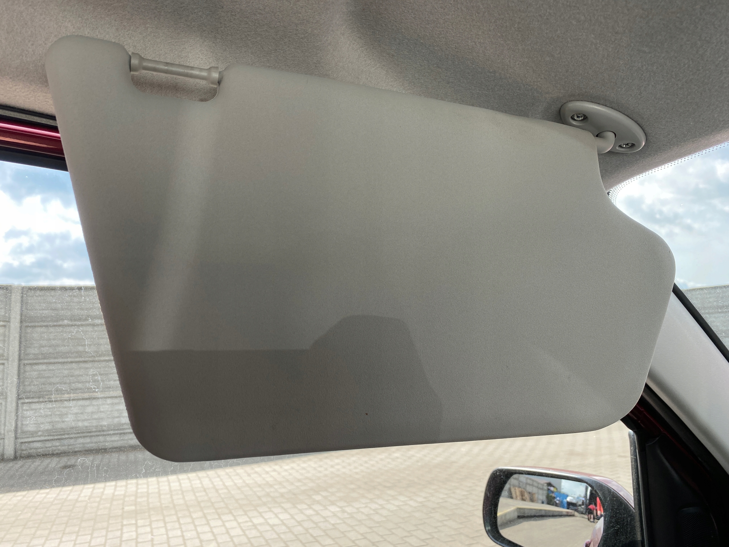 cover PRZECIWSLONECZNA visor left driver´s Mazda 2 1 and FL 02-07