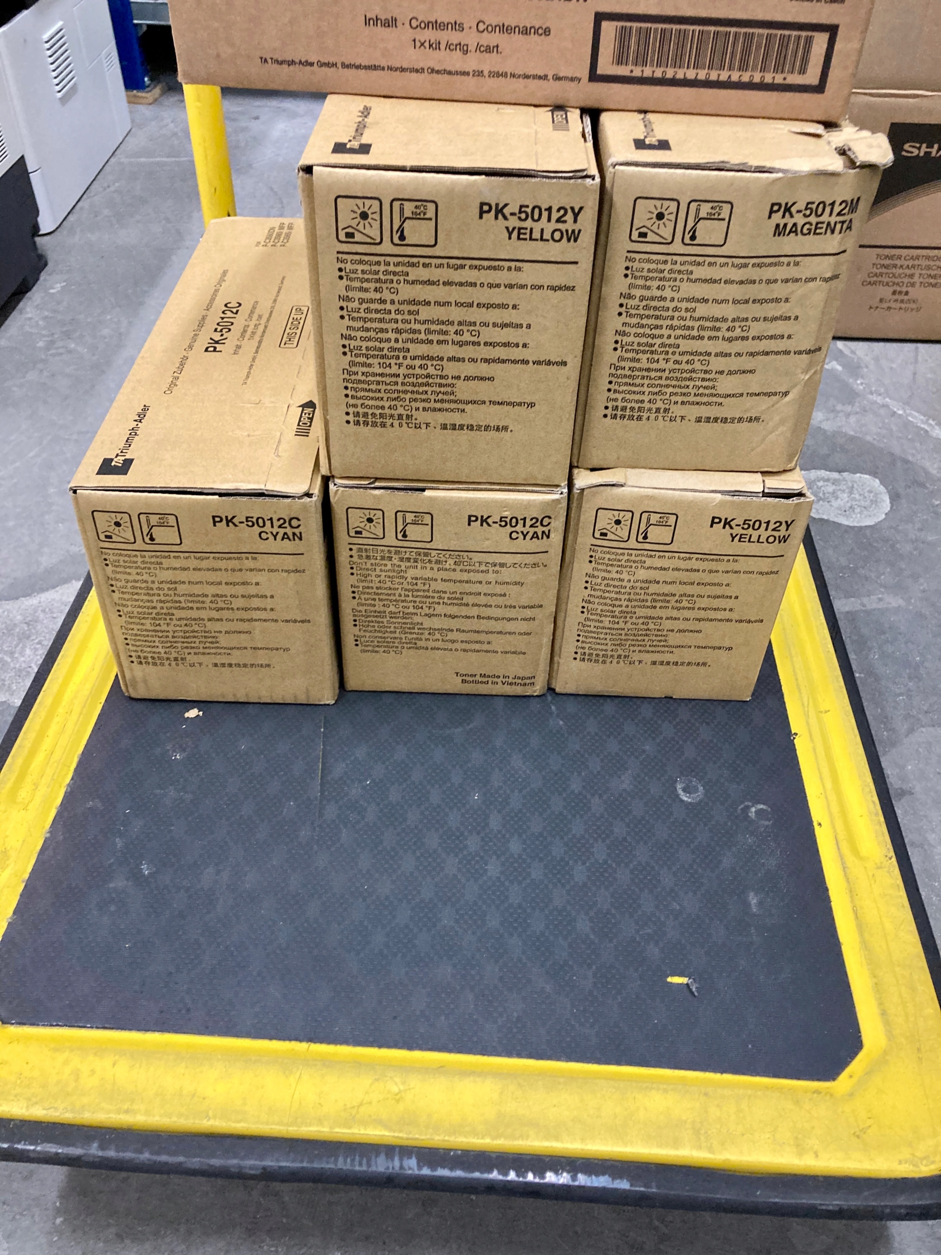 Toner Cyan Utax 3560 PK-5012C, PK5012C (1T02NSCTU0, 1T02NSCTA