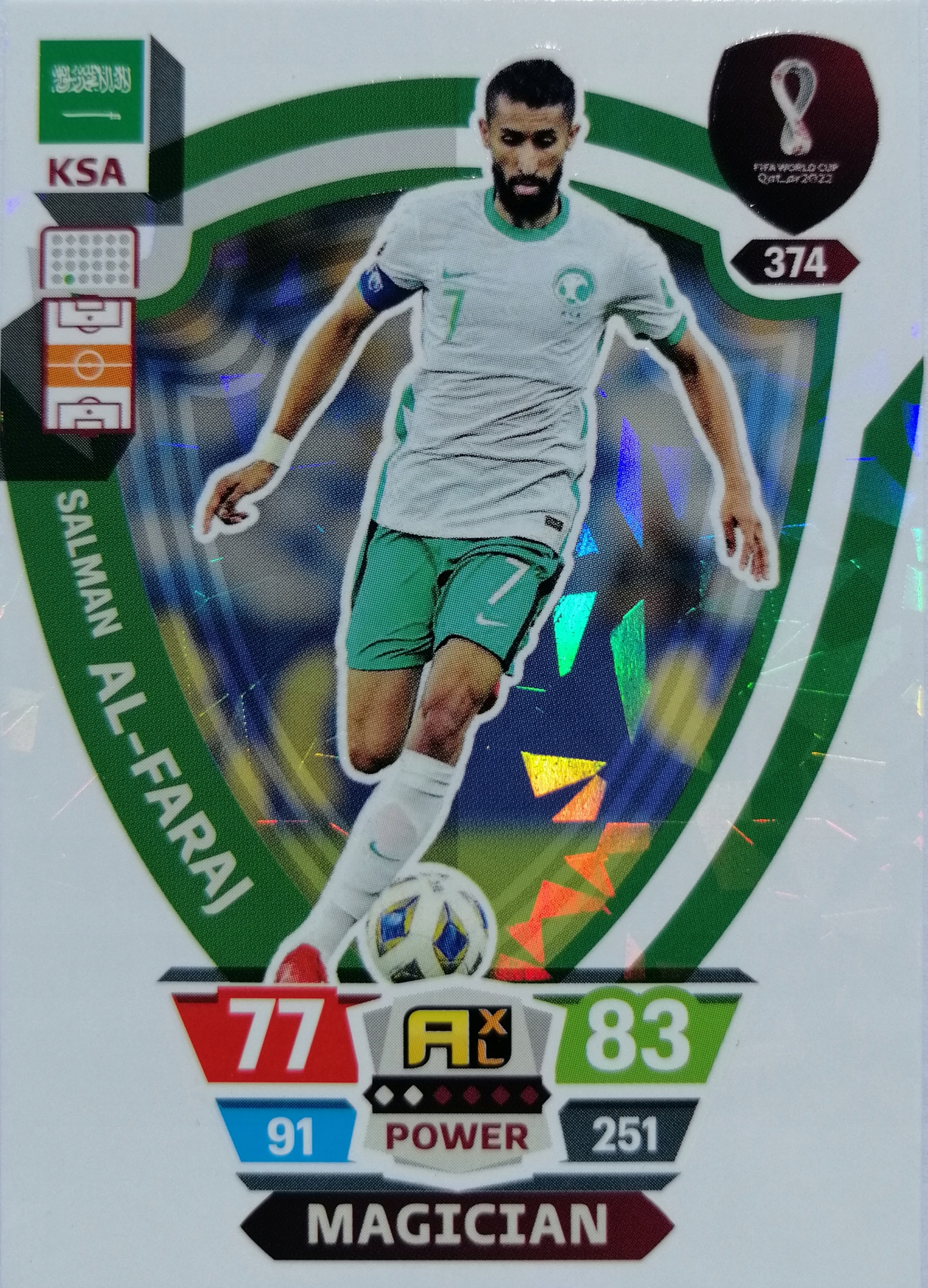World Cup Qatar 2022 Power Magician 374 Al-faraj