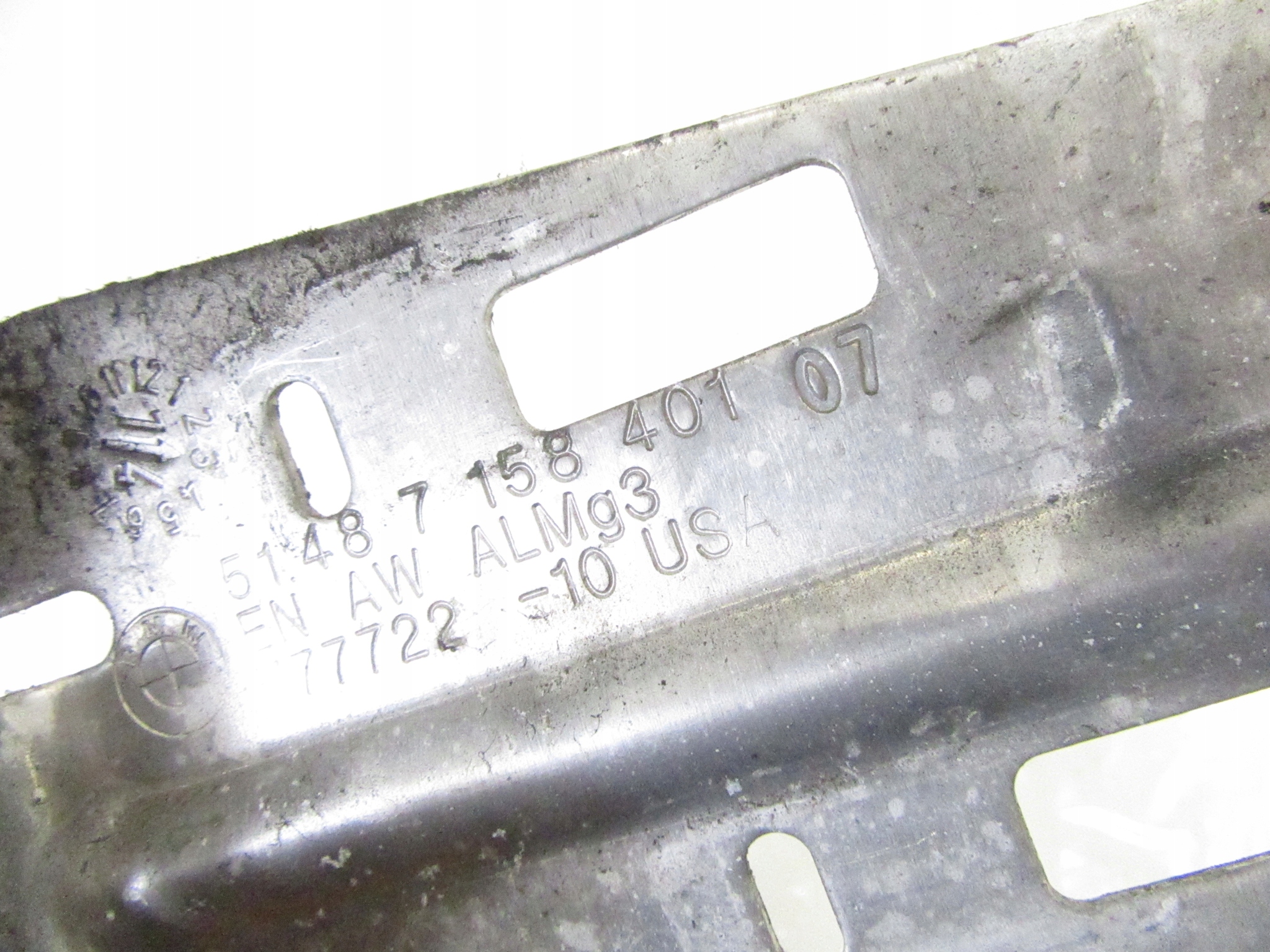 bracket holder sterownika NOX covers tanks left BMW e70 e71 F15 F16
