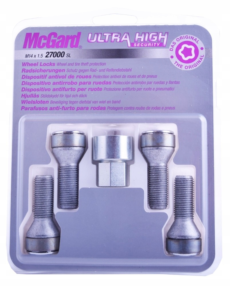 McGard Bezpečnostní Šrouby Pro Ráfky Nissan, Opel