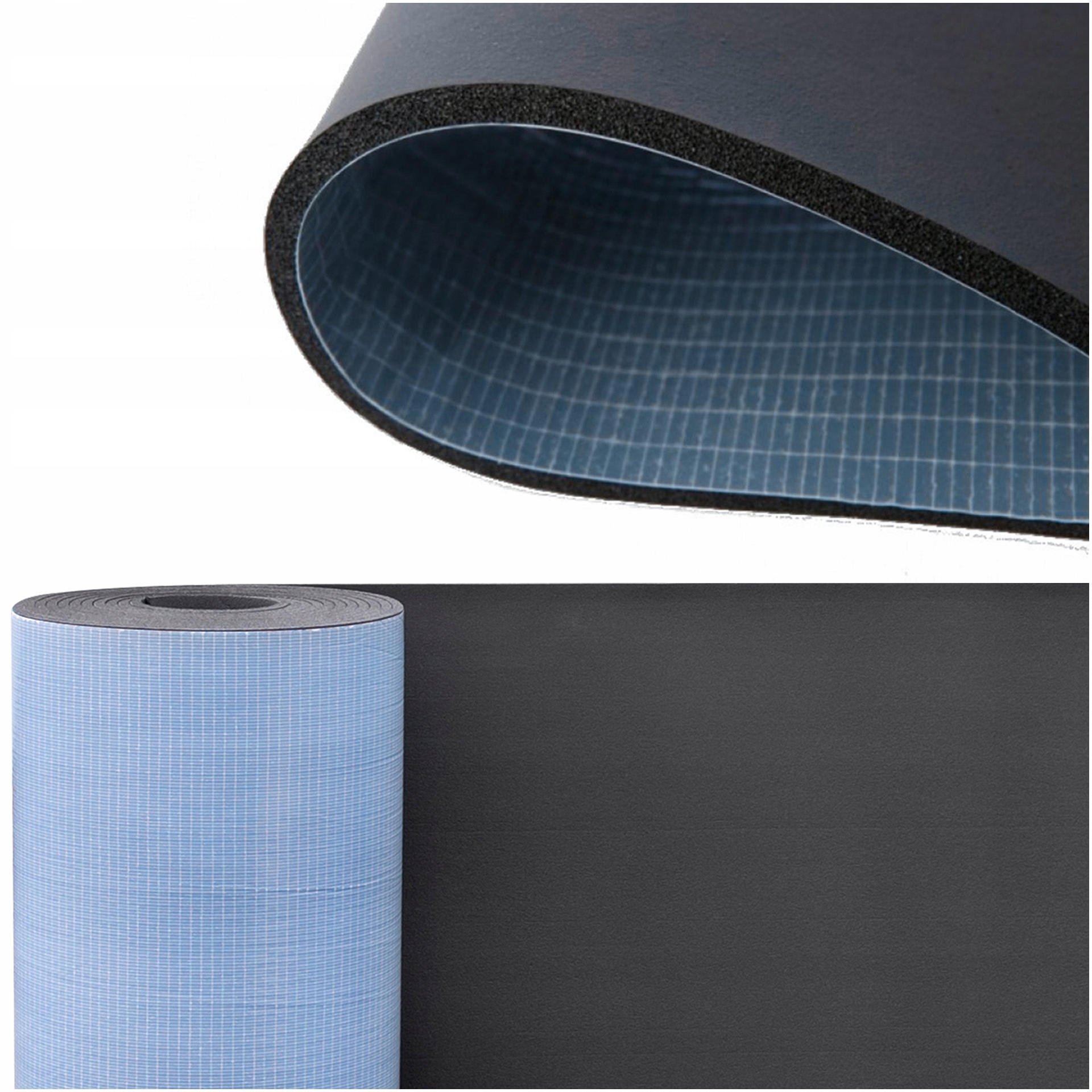 K9s MATA wygłuszająca pianka GUMOWA z KLEJEM 9mm drzwi wejściowe ocieplenie