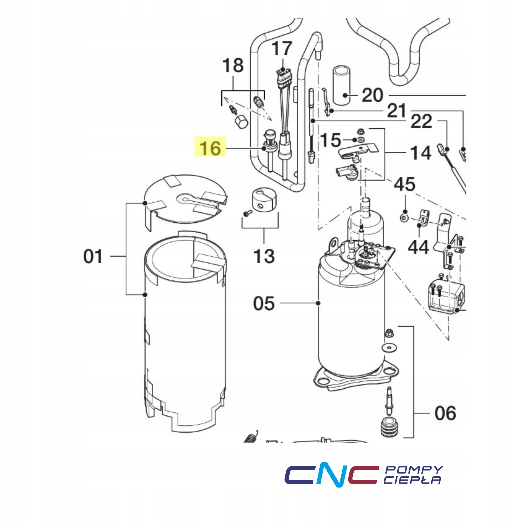 Snímač vysokého tlaku Vaillant 8000034908 pressure senzor aroTHER