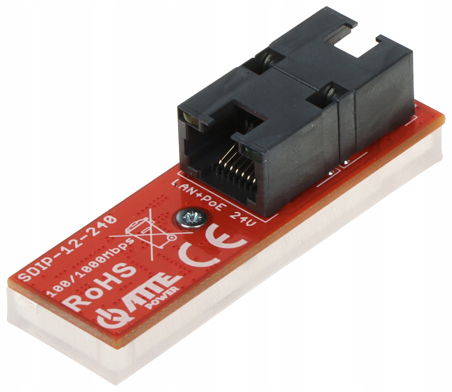 Adaptér PoE Gigabit DC/DC SDIP-12-240 Atte