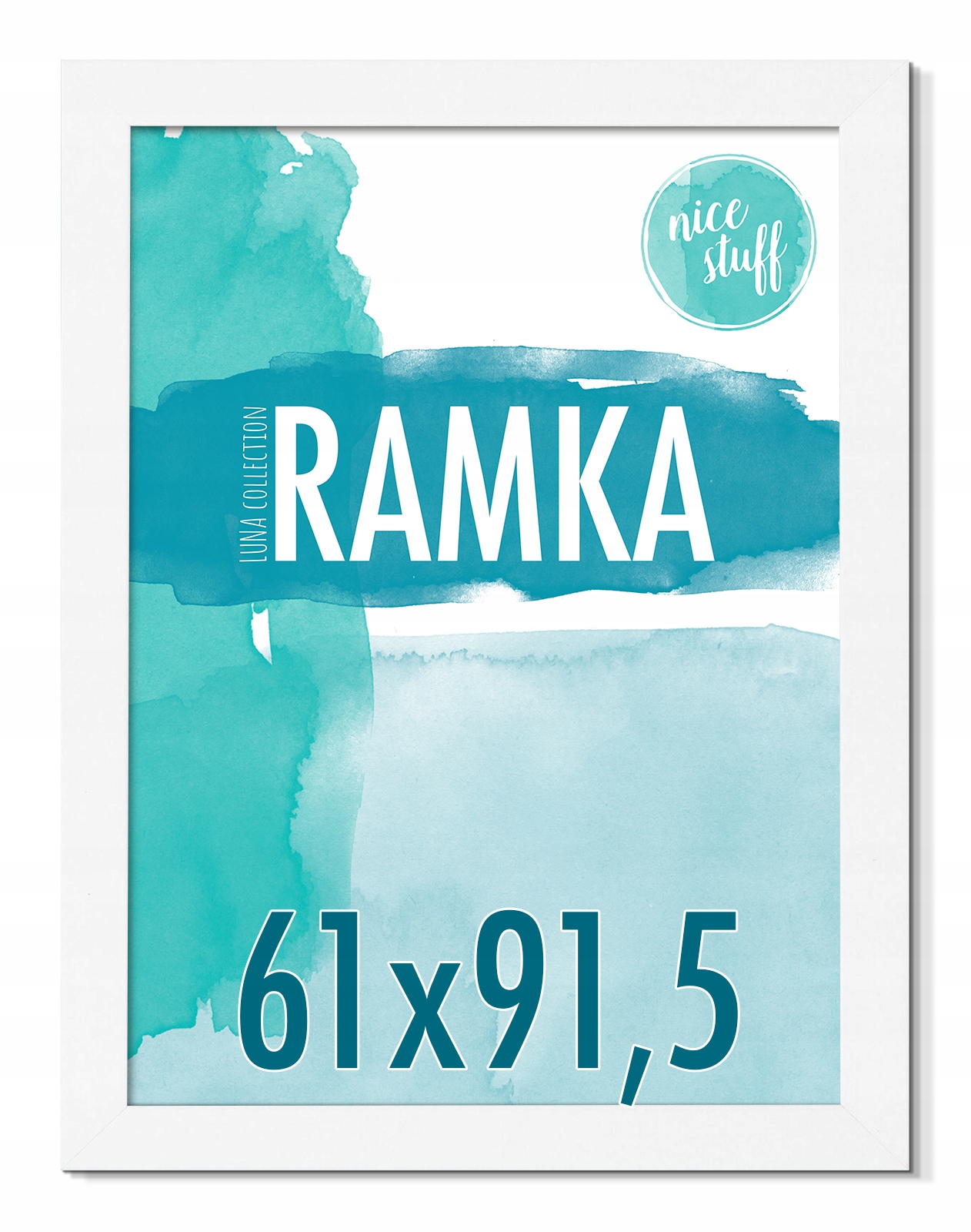 Rámeček 61x91,5 Rámeček Na Fotografie Plakáty Rámečky fotografie bílá pro fotografie