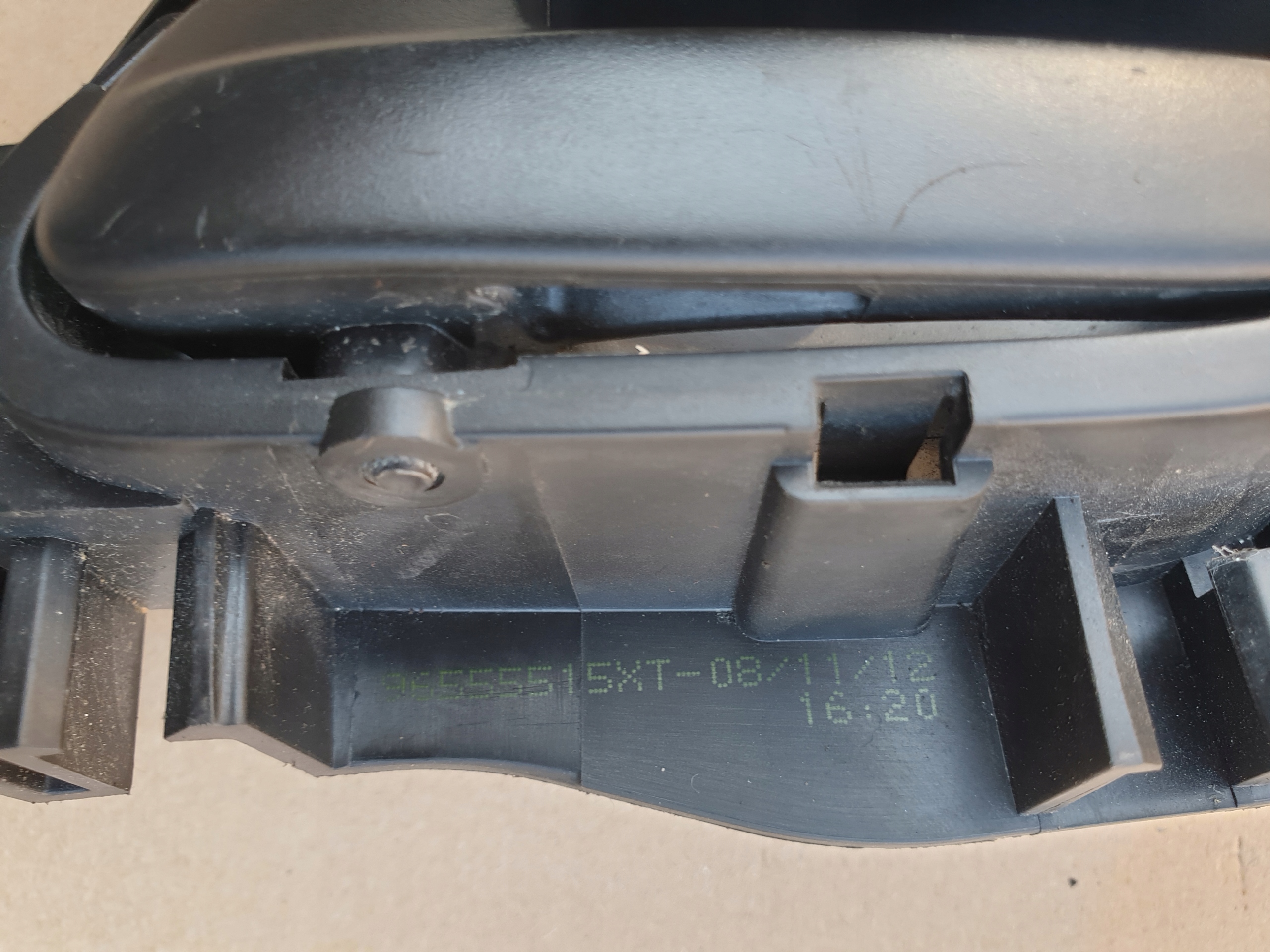 handle inner left front PEUGEOT PARTNER 2 II EUROPA 96555515XT OE