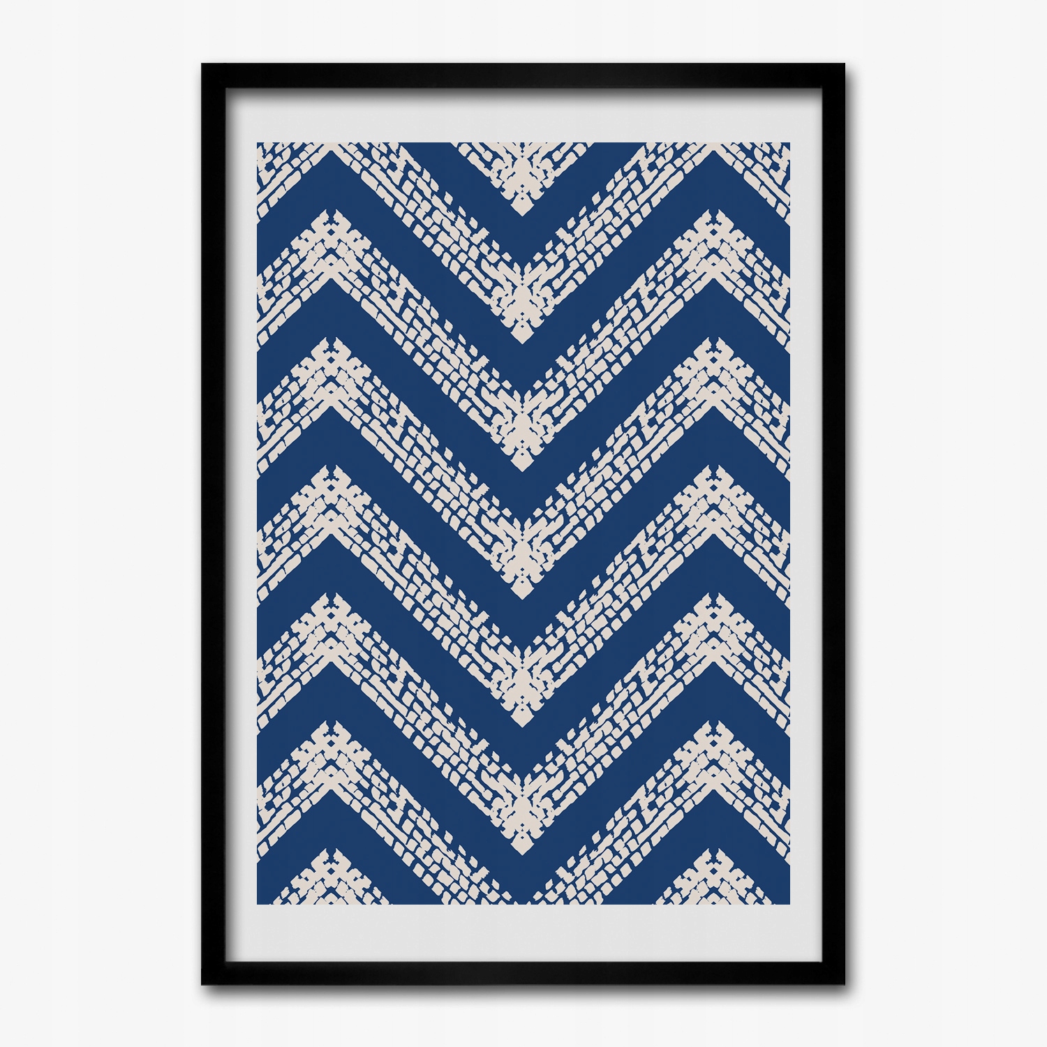 Obraz s rámom Mdf Abstraktná geometria 70x100 cm