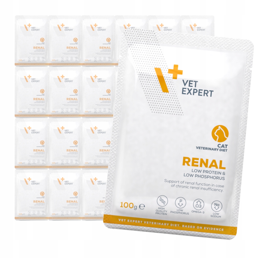 Levně VetExpert Veterinary Diet Renal 24x100g Vlhké veterinární Krmivo Pro Kočky