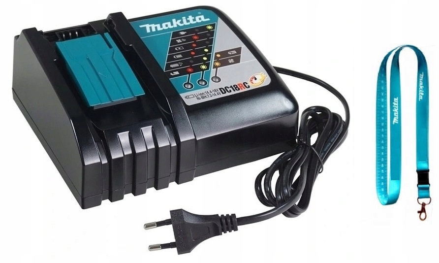 Makita DC18RC 18V Oryginalna ładowarka akumulatorów BL1830 BL1850
