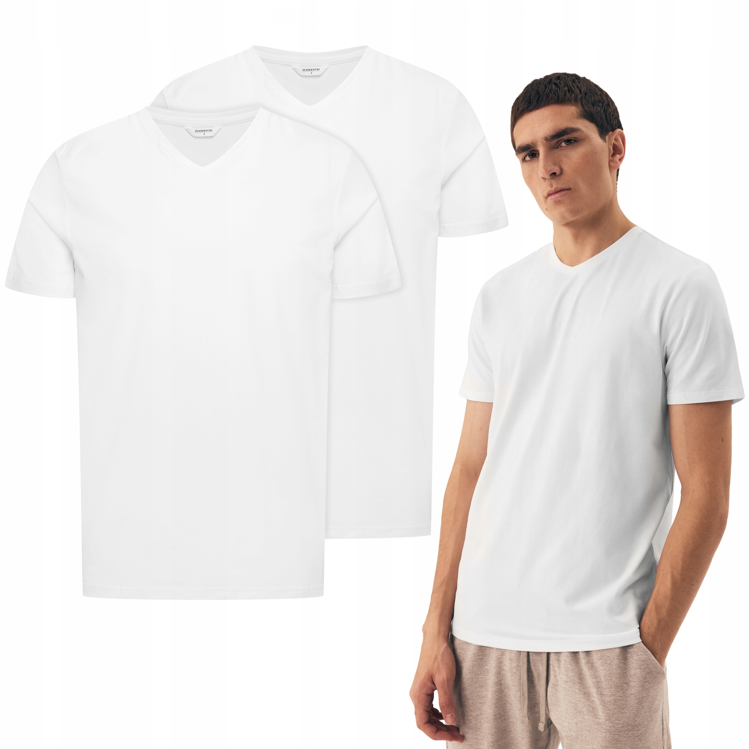 Henderson Move pánské tričko bavlněné 2-BALENÍ M