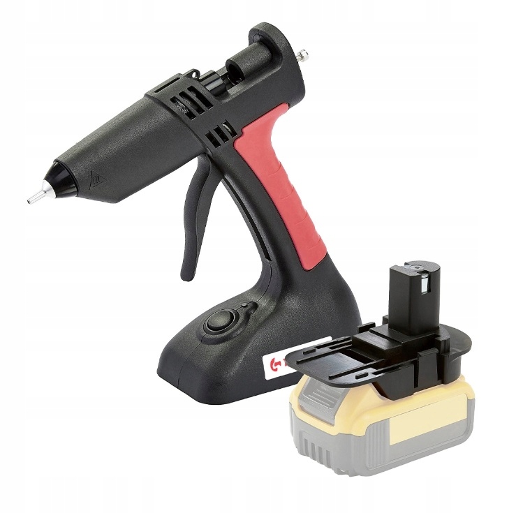 Tavná lepiaca pištoľ na tyčinky 11-12 mm na aku 18V Ryobi alebo Dewalt
