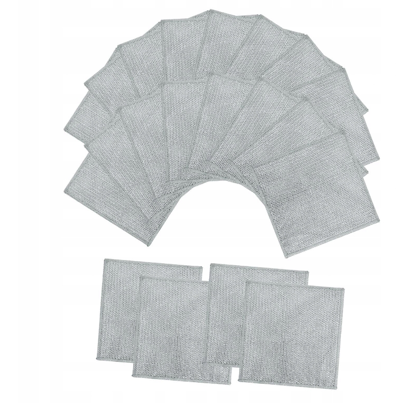 20 szt. Uniwersalne uniwersalne ściereczki druciane do czyszczenia kuchni Długość (cm) 20