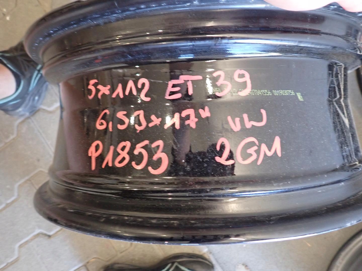 disk disk VW T-CROSS 5x112 ET39 6,5J 17" 2GM601025E