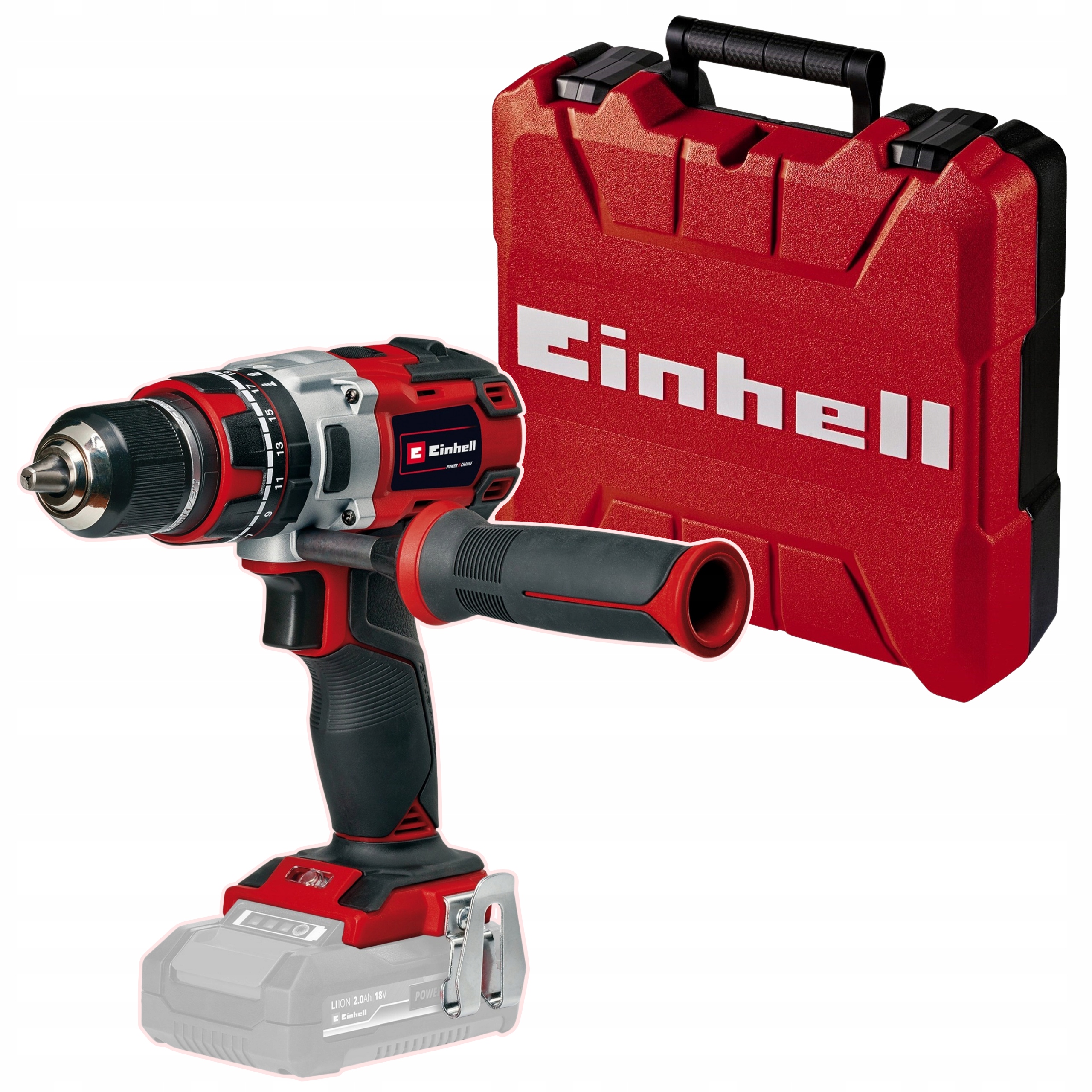 Wiertarko-wkrętarka udarowa Einhell Tp-cd 18/60 Li 18V 60Nm Solo Walizka