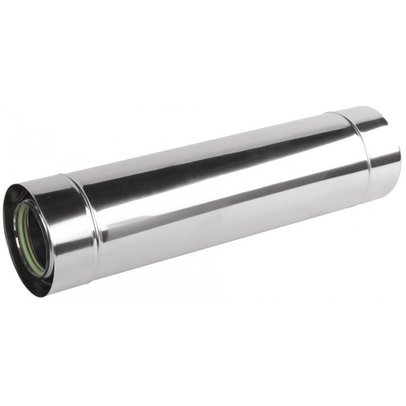 Trubka s kyselinou komínovou fi 80/125 500 mm 0,6 mm