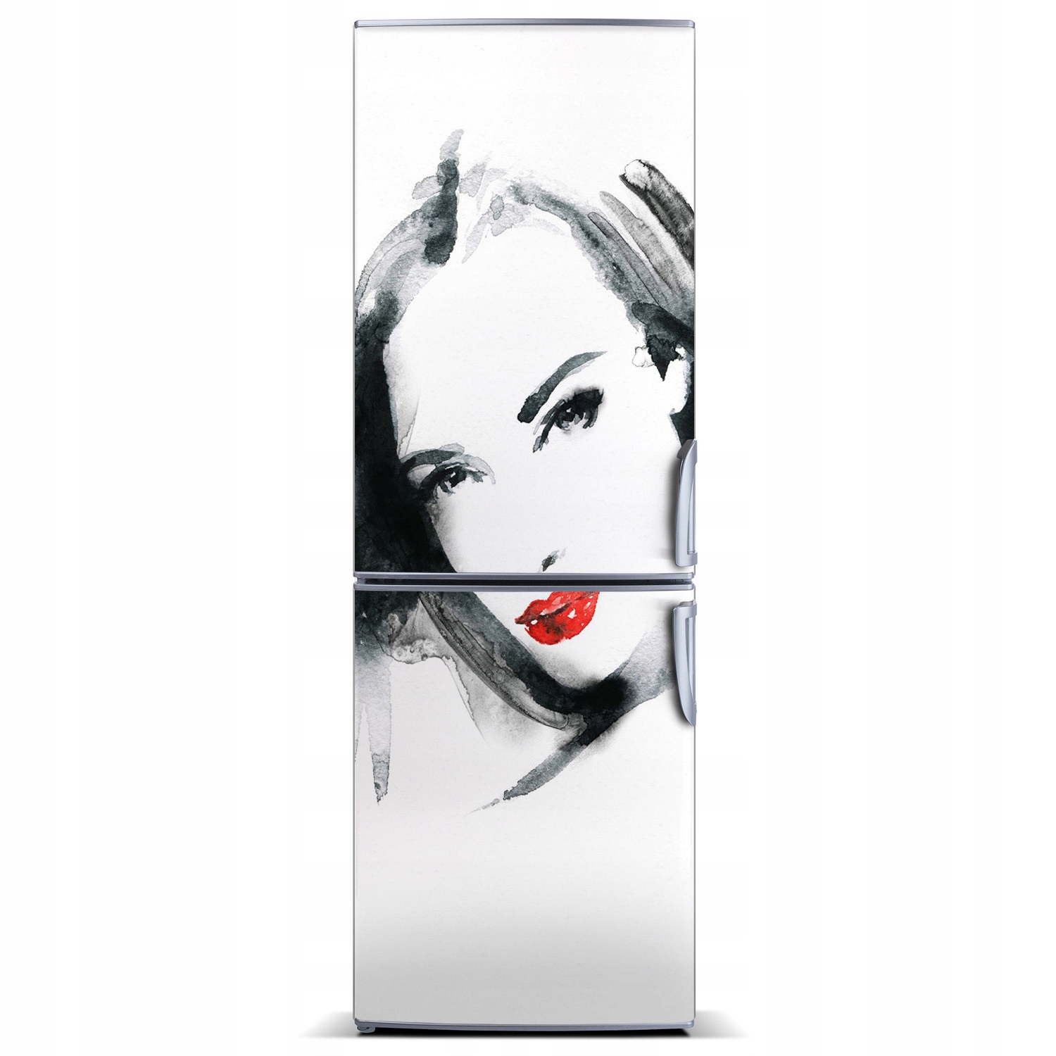 

Naklejka Magnes na lodówkę Portret kobiety 60x180