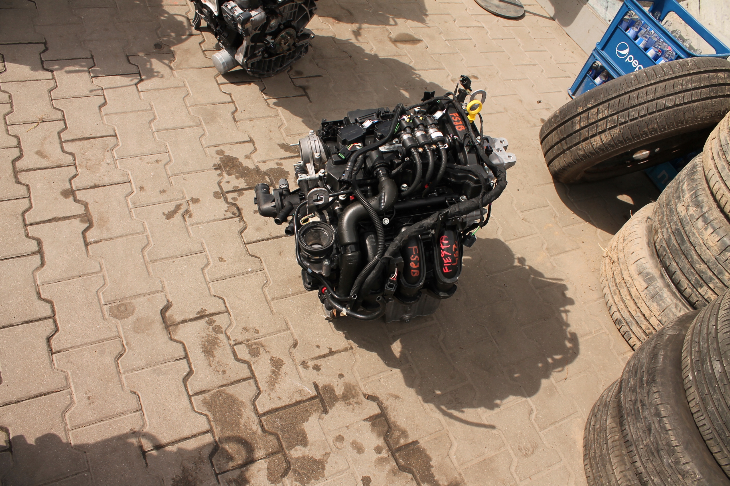engine complete FIESTA MK8 FSJB 10 TYSKM