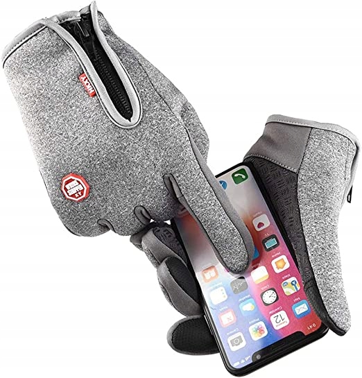 DOTYKOWE RĘKAWICZKI SPORTOWE WODOODPORNE ROWEROWE Kod producenta 1081383408