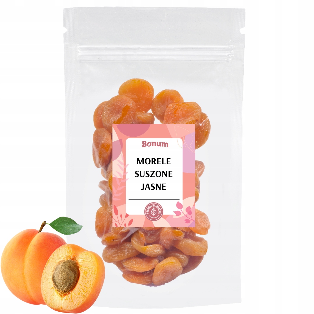 Levně Sušené meruňky Jasné lahodné Sladké přírodní velké Bez Pecek 1 kg Bonum!