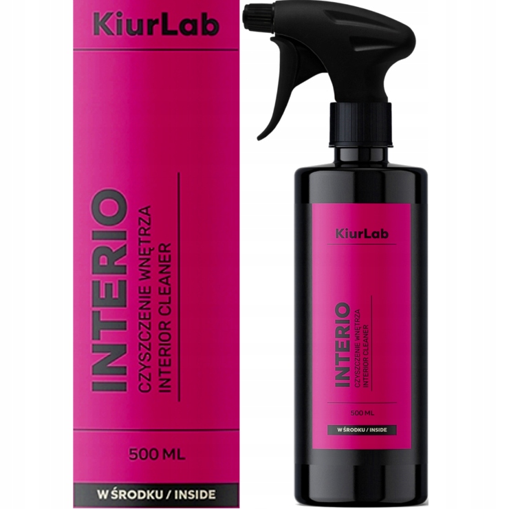 KIURLAB _ INTERIO 500ML KOMPLEKSOWA PIELĘGNACJA WNĘTRZA AUTA_ KL170108