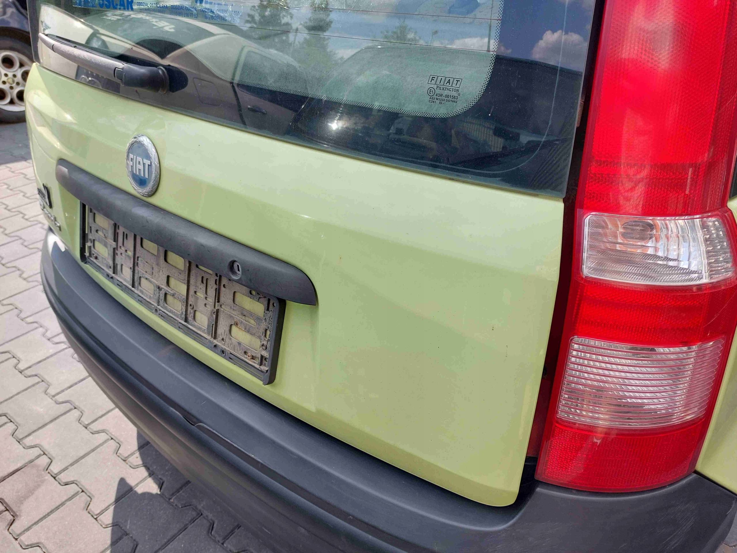 trunk door boot FIAT PANDA II 733/A