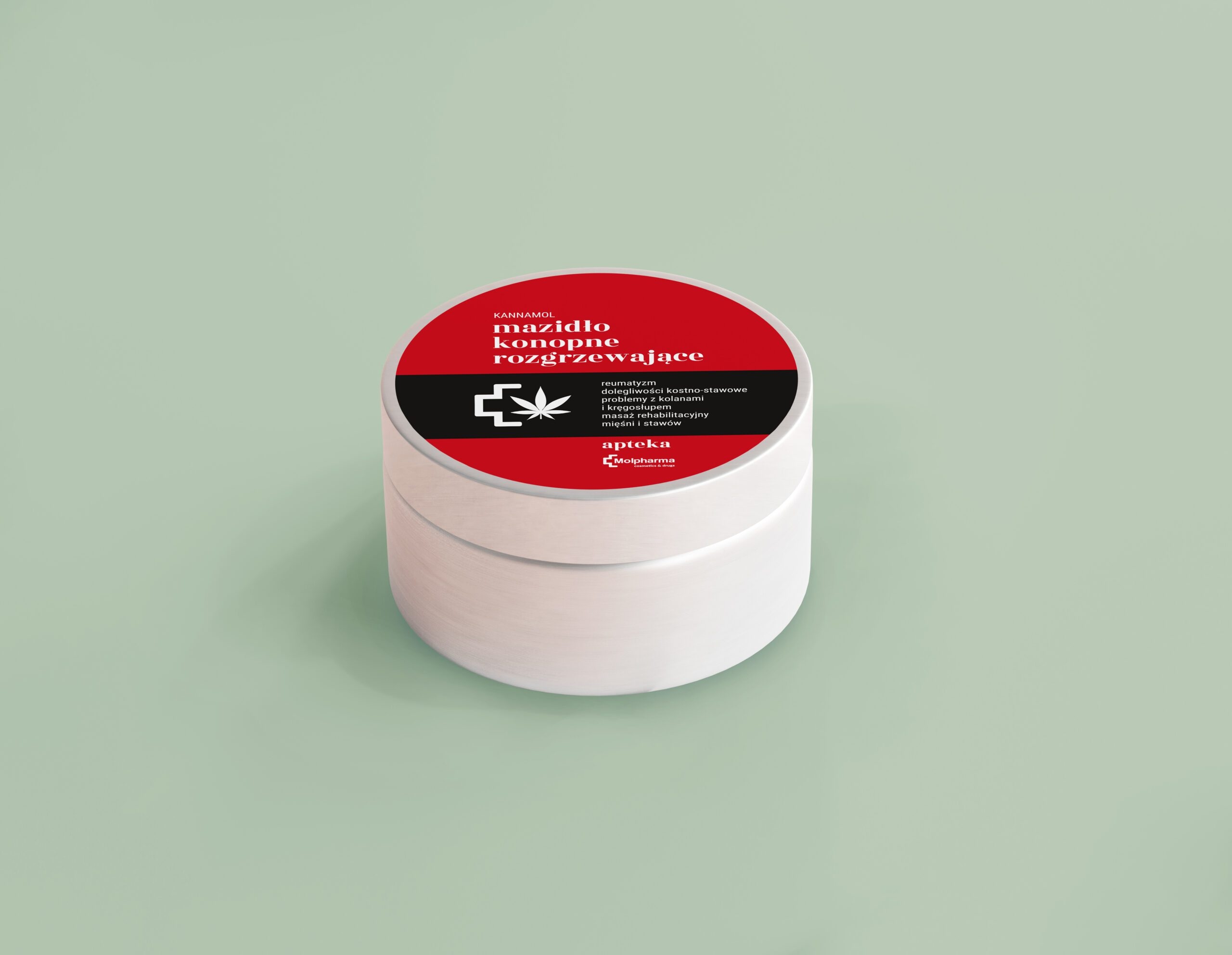 Konopné ohřívací mazadlo Kannamol 200 Ml