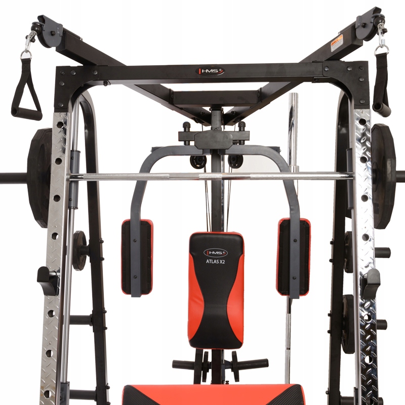 SUWNICA ATLAS X2 HMS DOMOWA SUWNICA SMITHA TRENING SIŁOWY SPORT SIŁOWNIA Cechy dodatkowe brak