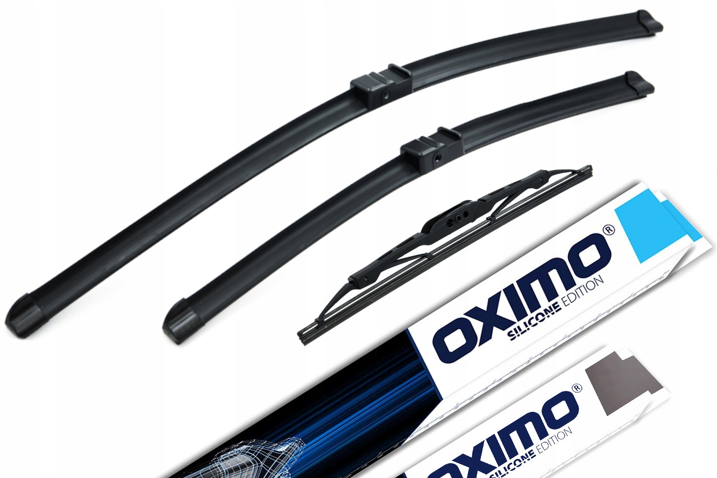 Wycieraczki Oximo Vw Golf IV 06.2002-06.2005 +tył