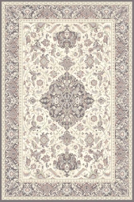 Dywan wełniany do salonu Sefora Alabastrowy Isfahan 240x340 cm