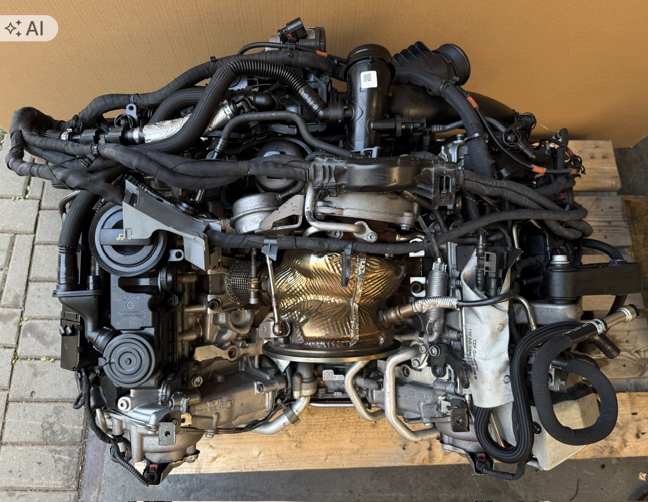 IDEALNY engine KPL. PORSCHE 971 CXT/CXTA 3.0