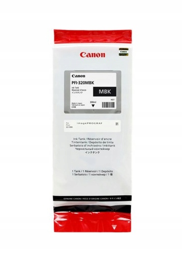 Atrament Canon PFI-320MBK Matte Black 2889C001 300ml TM-200 TM-300