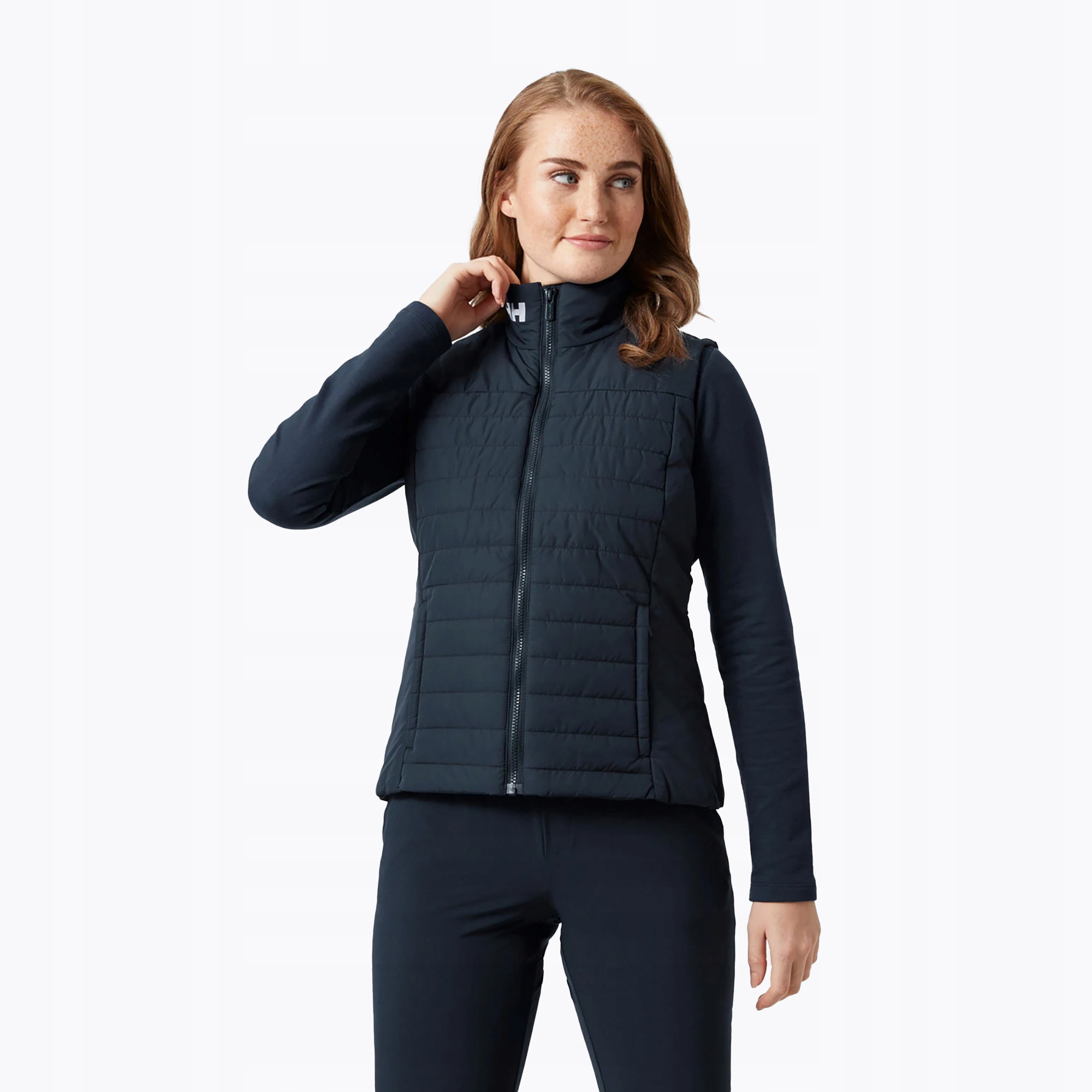 Dámská mikina bez rukávů Helly Hansen Crew Insulator 2.0 navy L